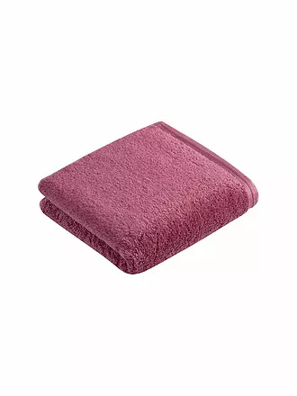 VOSSEN | Handtuch VEGAN LIFE 50x100cm Blackberry | 